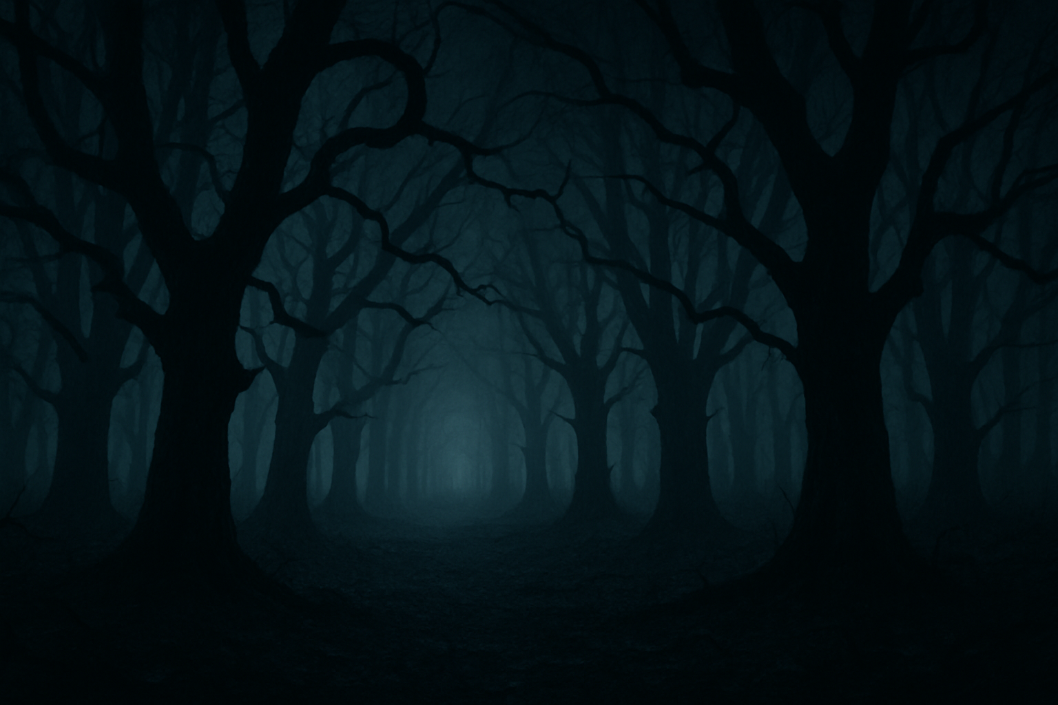 spooky forest